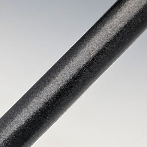 米国アンティーク ブラックシャフト クロコダイル調純銀装飾ハンドル ステッキ 杖 80cm